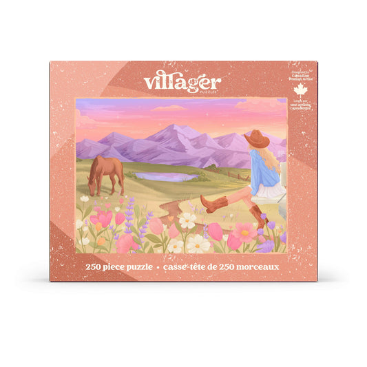 Rockies meadow | 250 piece puzzle | designed in Canada