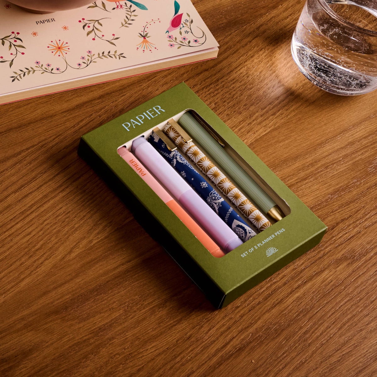 Mixed pen & highlighter set of 5 - solstice (coming soon)