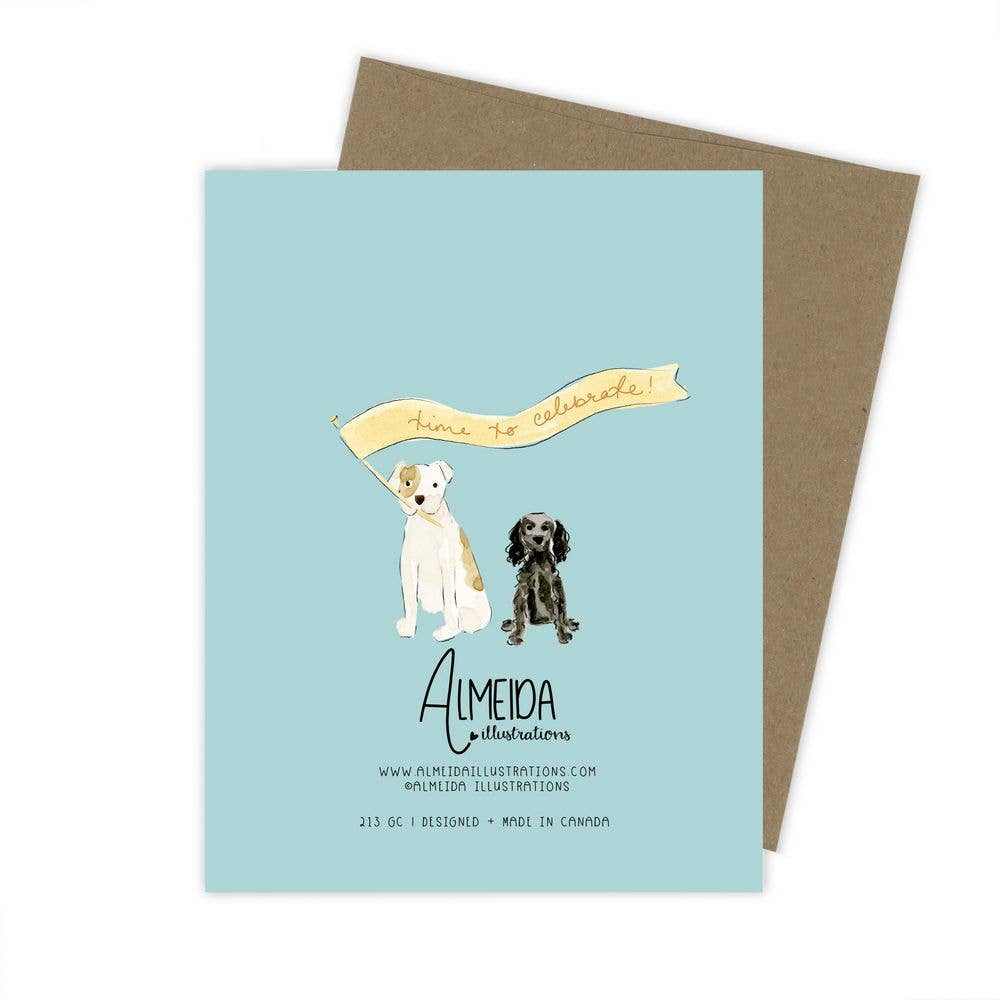 Wishing you a happy birthday dog lover greeting card