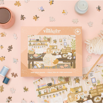 Grandma hobbies | 1000-piece puzzle | designed in Canada (coming soon)