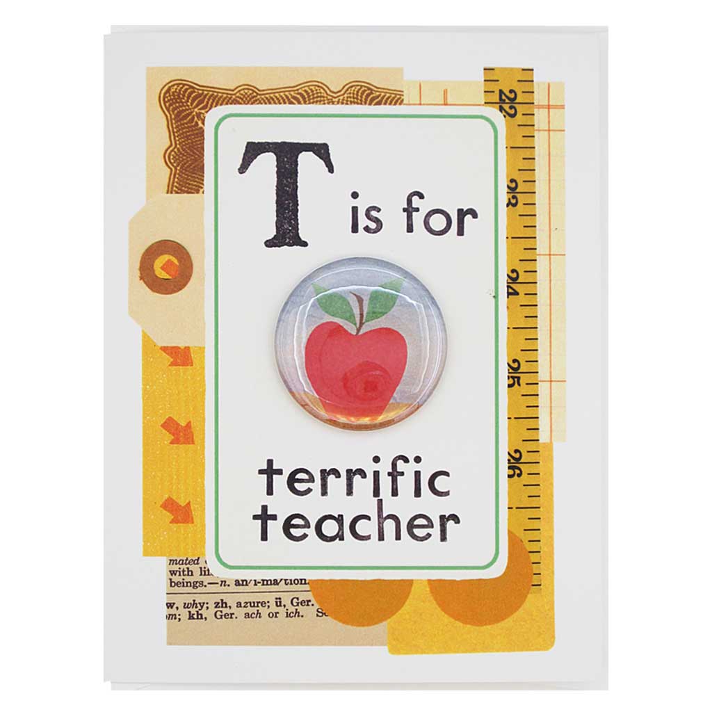 Terrific teacher greeting card (coming soon)