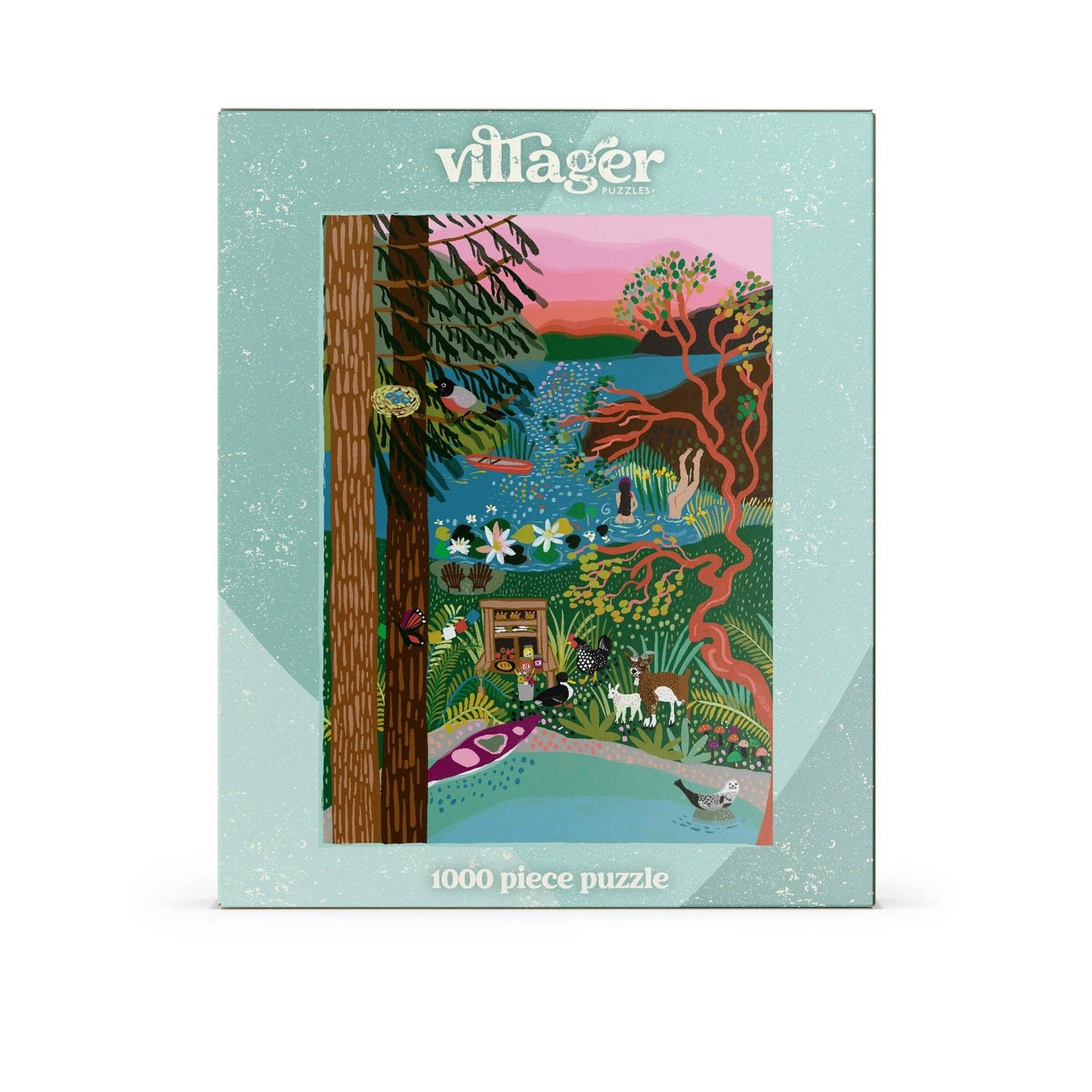 Salt Spring Island 1000-piece puzzle | designed in BC Canada