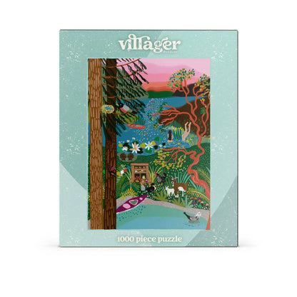 Salt Spring Island 1000-piece puzzle | designed in BC Canada