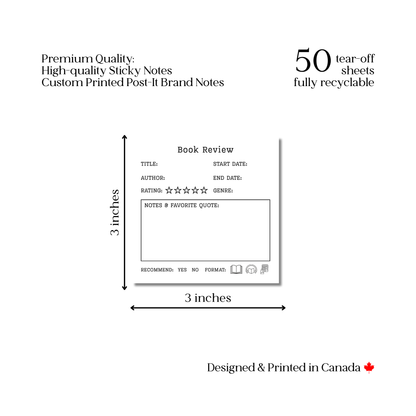 Quick book review: 50 sheet post-it note notepad