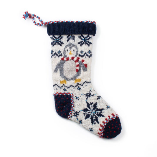 Penguin hearth holiday stocking