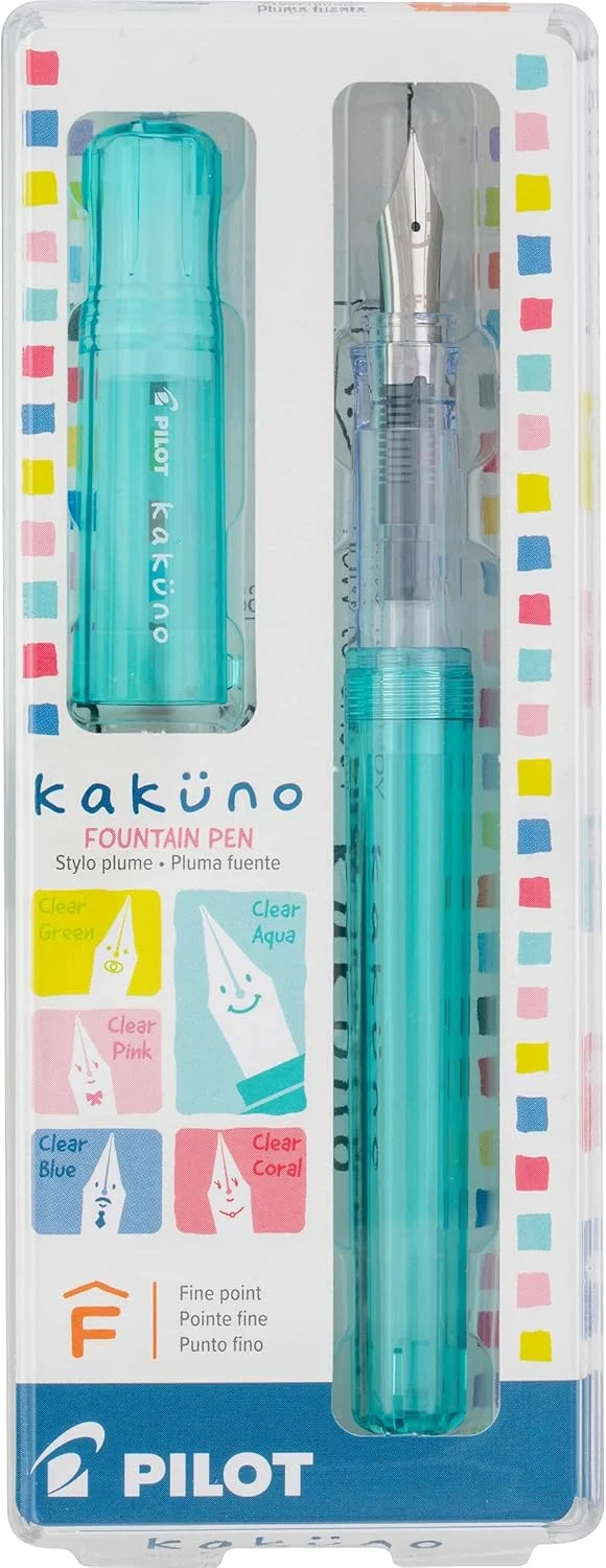 Pilot Kakuno fountain pen - fine nib