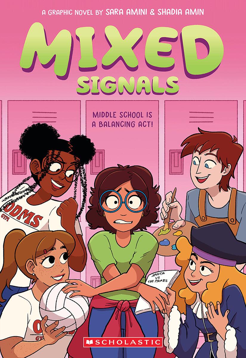 Mixed Signals: A Graphic Novel (Mixed Feelings #2) by Sara Amini & Shadia Amin