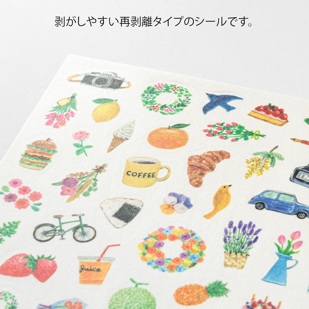 Yuru log sticker 1 sheet motif (coming soon)