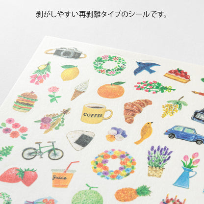 Yuru log sticker 1 sheet motif (coming soon)