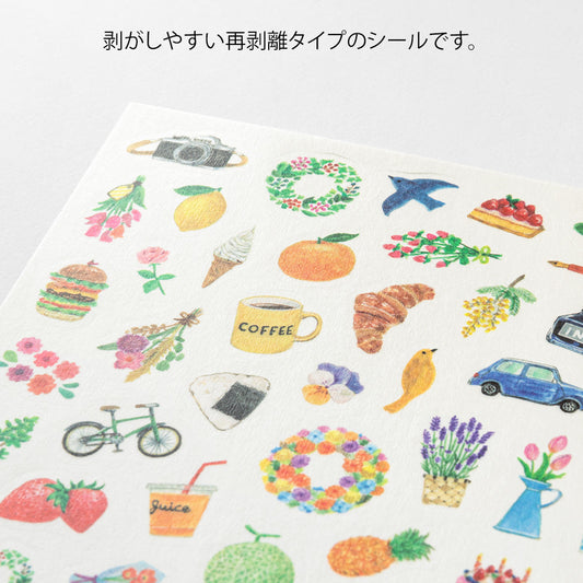 Yuru log sticker 1 sheet motif (coming soon)