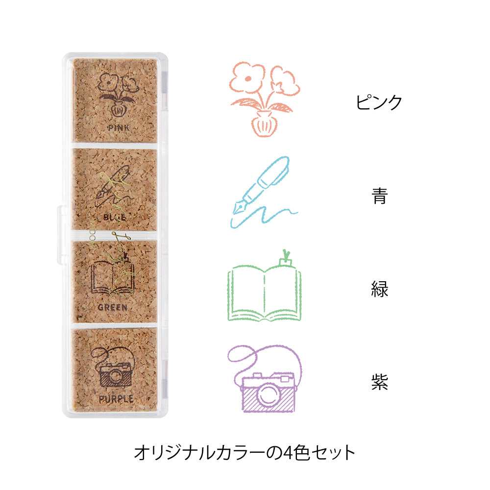 Yuru log pre-inked stamp daily life (coming soon)