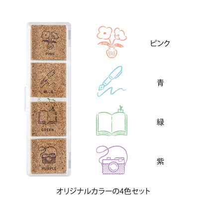 Yuru log pre-inked stamp daily life (coming soon)