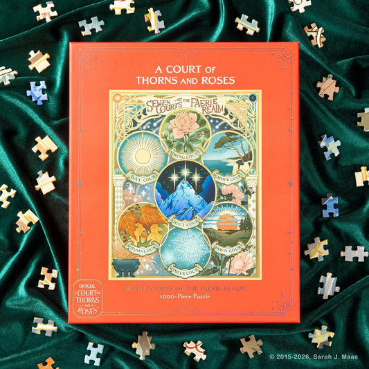 A Court of Thorns and Roses Official Seven Courts of the Faerie Realm 1000-Piece Puzzle by Sarah J. Maas