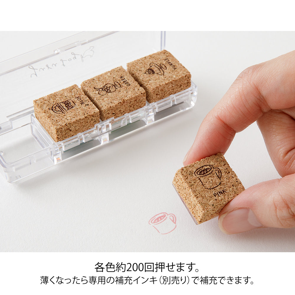 Yuru log pre-inked stamp cafe (coming soon)