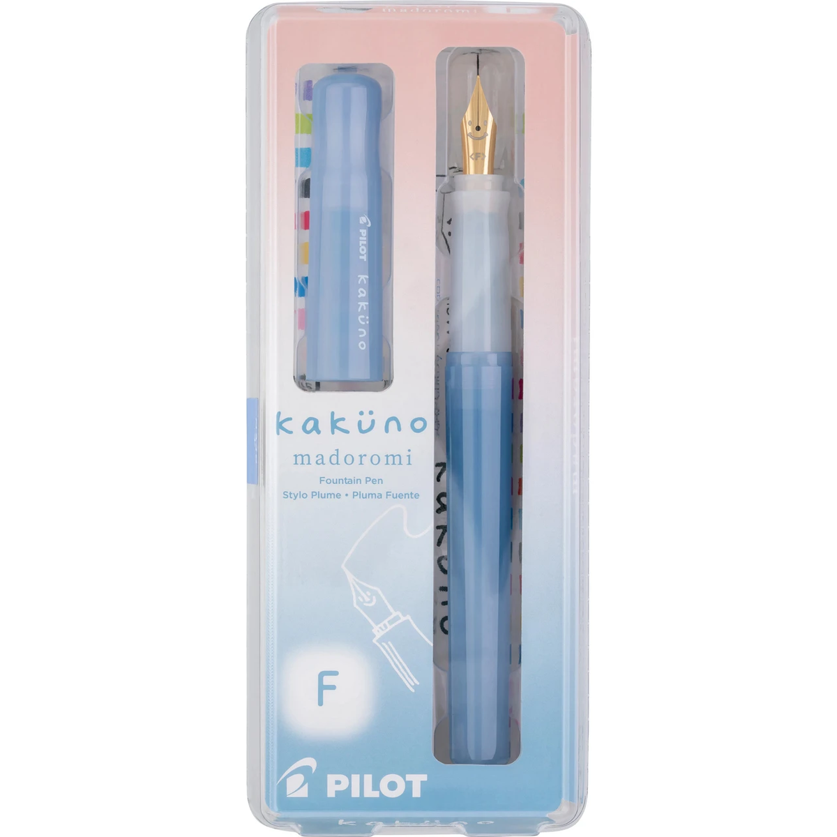 Pilot Kakuno Madoromi fountain pen - fine nib