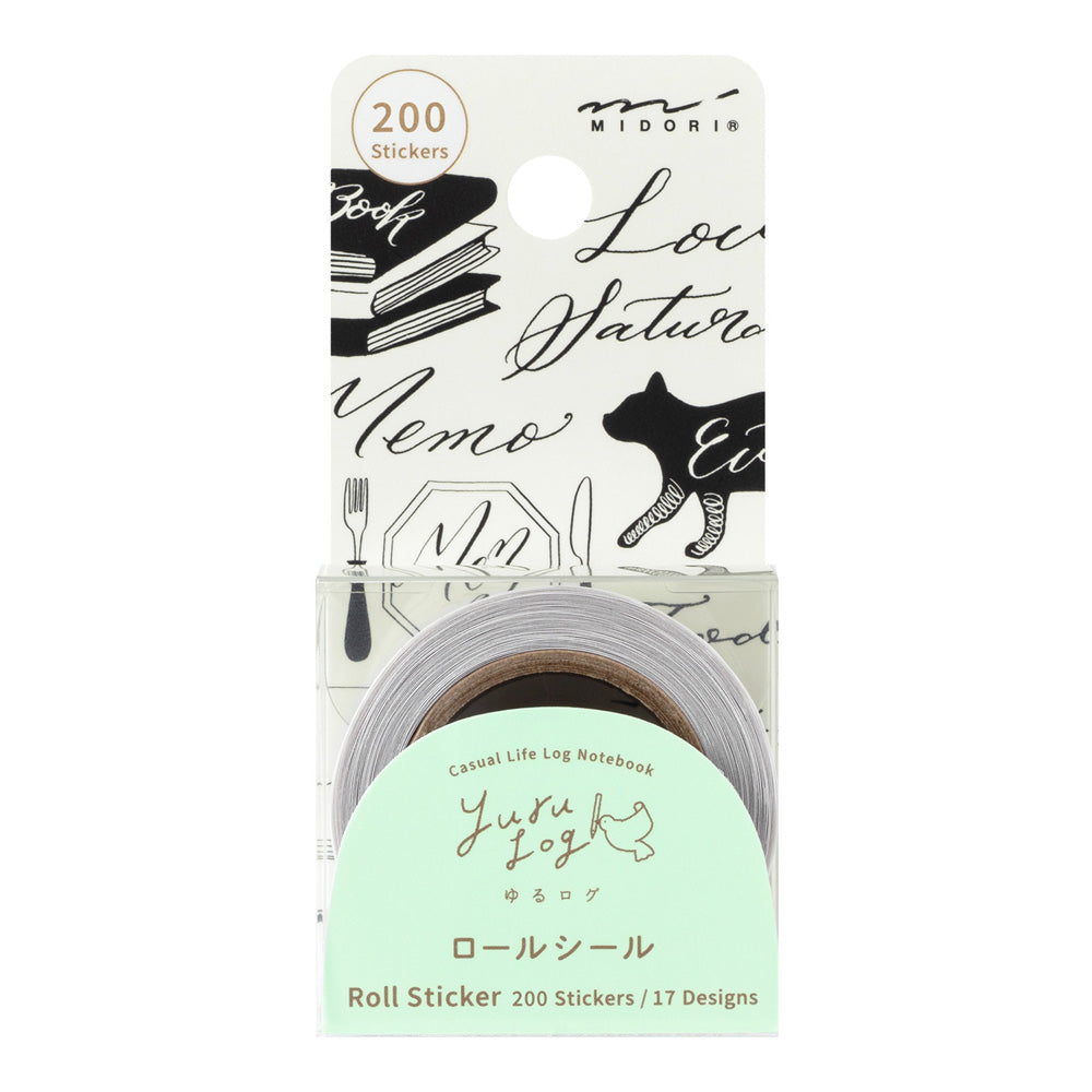 Yuru log roll sticker calligraphy (coming soon)