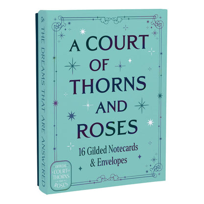 A Court of Thorns and Roses Official Gilded Notecards by Sarah J. Maas