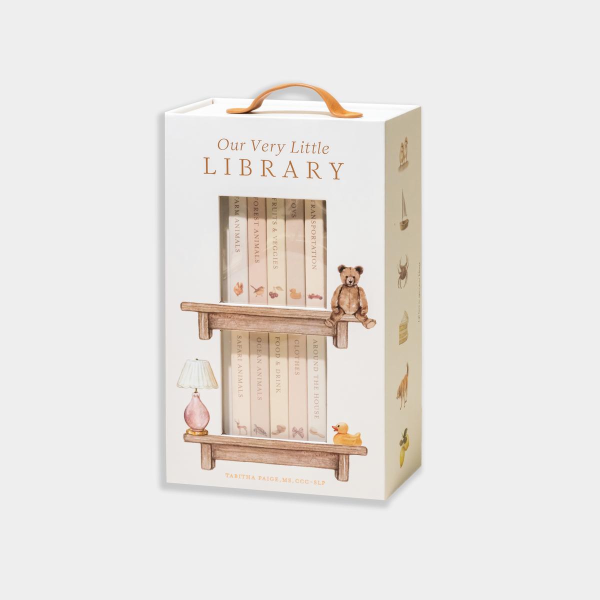 Our Very Little Library: Board Book Set A Foundational Language Vocabulary Board Book Set for Babies by Tabitha Page