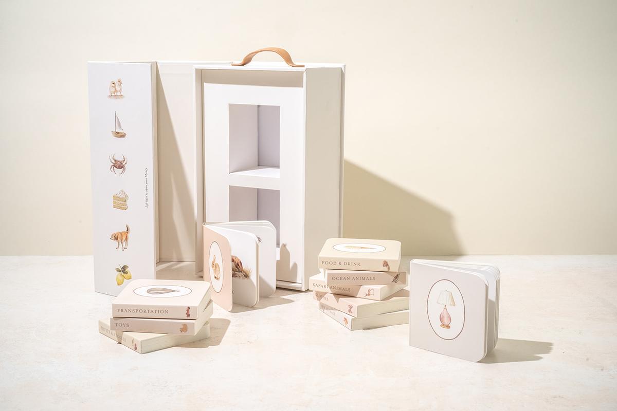 Our Very Little Library: Board Book Set A Foundational Language Vocabulary Board Book Set for Babies by Tabitha Page