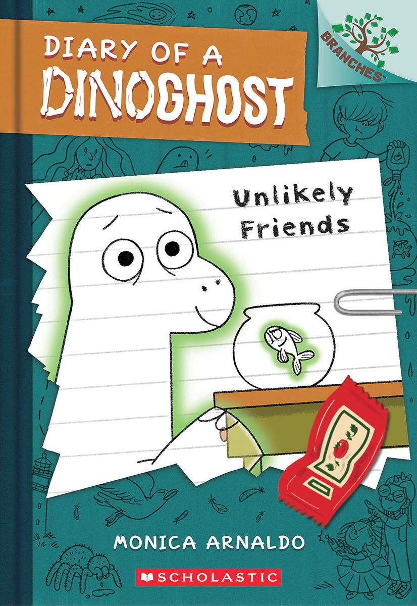 Unlikely Friends: A Branches Book (Diary of a Dinoghost #1) by Monica Arnaldo (Preorder)