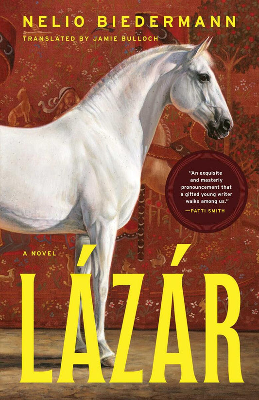 Lázár: A Novel by Nelio Biedermann translated by Jamie Bulloch
