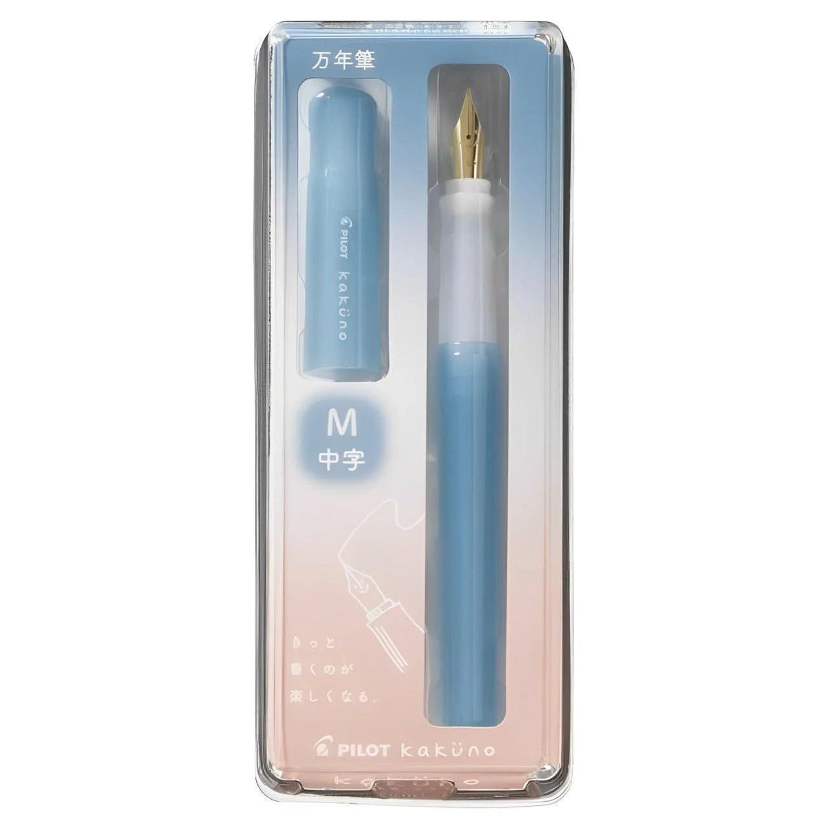 Pilot Kakuno Madoromi fountain pen - medium nib