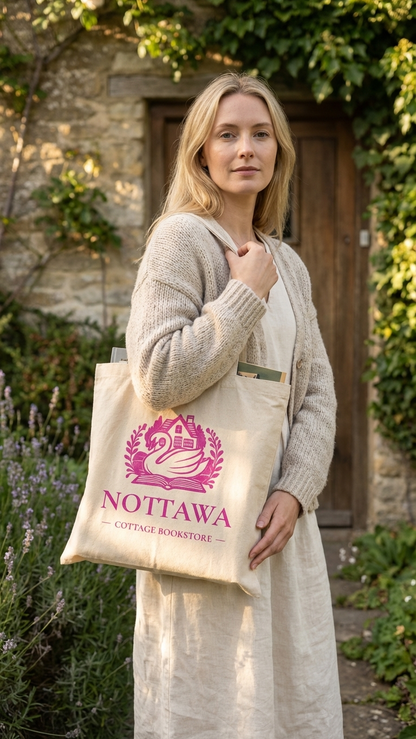 Swan exclusive: part of the flock tote