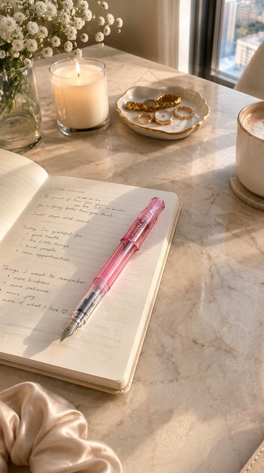 Pilot Kakuno fountain pen - medium nib